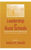 Leadership for Rural Schools