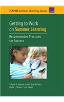 Getting to Work on Summer Learning: Recommended Practices for Success