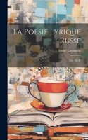 Poésie Lyrique Russe