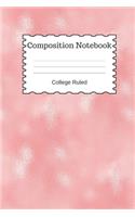 Composition Notebook College Ruled