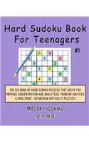 Hard Sudoku Book For Teenagers #1