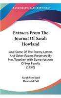 Extracts From The Journal Of Sarah Howland