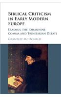 Biblical Criticism in Early Modern Europe
