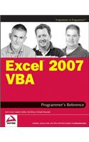 Excel 2007 VBA Programmer's Reference