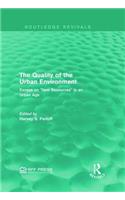 The Quality of the Urban Environment