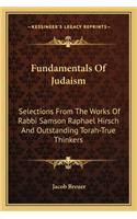 Fundamentals of Judaism