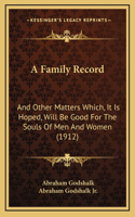 A Family Record