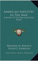 American Industry In The War