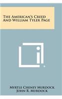 American's Creed and William Tyler Page