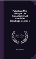 Pathologie Und Therapie Der Krankheiten Mit Materieller Grundlage, Volume 1