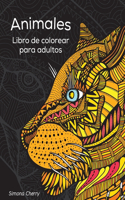 Animales Libro de colorear para adultos