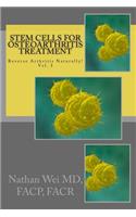 Stem Cells for Osteoarthritis Treatment