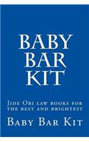 Baby Bar Kit: Jide Obi Law Books for the Best and Brightest
