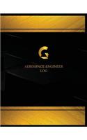 Aerospace Engineer Log (Log Book, Journal - 125 pgs, 8.5 X 11 inches): Aerospace Engineer Logbook (Black cover, X-Large)(Centurion Logbooks/Record Books)