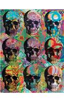 Dean Russo Skull Mosaic Journal