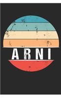 Arni: 100 Pages 6 'x 9' -Dot Graph Paper Journal Manuscript - Planner - Scratchbook - Diary