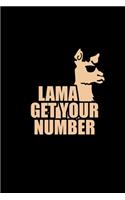 Lama Get Your Number Journal