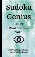 Sudoku Genius Mind Exercises Volume 1