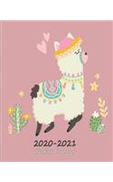 2020 - 2021 Weekly Planner: Two Years Diary and Scheduler Notebook with To Do List - UK Edition - Alpaca Purple(2 Weekly Two-Year Planners - Llama & Alpaca)