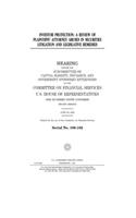 Investor protection: a review of plaintiffs' attorney abuses in securities litigation and legislative remedies