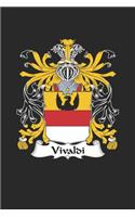 Vivaldi: Vivaldi Coat of Arms and Family Crest Notebook Journal (6 x 9 - 100 pages)