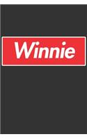 Winnie: Winnie Planner Calendar Notebook Journal, Personal Named Firstname Or Surname For Someone Called Winnie For Christmas Or Birthdays This Makes The Pe