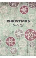 Christmas To-Do List