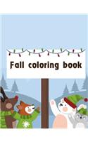 Fall coloring book