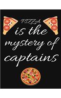 PIZZA is the mystery of captains