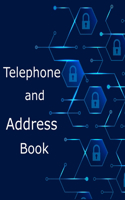 Telephone and Address Book: Large Print Phone Book and Adresses Book with Tabs