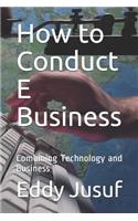 How to Conduct E Business