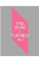 The Year I Turned 40