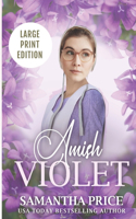 Amish Violet LARGE PRINT: Amish Romance