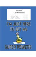 Student Graph Paper Lab Notebook
