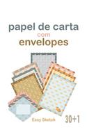 Papel de Carta Com Envelopes