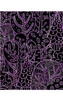 Journal Notebook Forest Trees Pattern 5