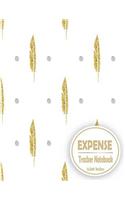 Expense Tracker Notebook 8.5x11 Inches: Keep Track or Daily Record about Personal Cost, Spending, Expenses. Ideal for Travel Cost, Family Trip, Financial Planning Organizer. Large Size 8.5(5 Budget Business Personal Planner)