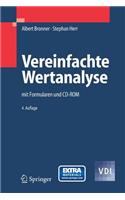 Vereinfachte Wertanalyse: Mit Formularen Und CD-ROM