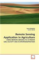 Remote Sensing Application in Agriculture