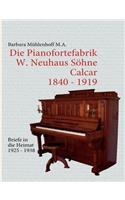 Pianofortefabrik W. Neuhaus Söhne Calcar