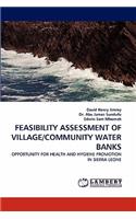 Feasibility Assessment of Village/Community Water Banks