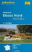 Alsace North cycle map