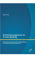 Portfoliomanagement im Private Banking
