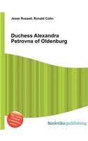 Duchess Alexandra Petrovna of Oldenburg