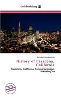 History of Pasadena, California