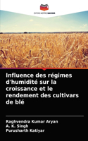 Influence des régimes d'humidité sur la croissance et le rendement des cultivars de blé