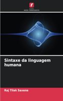 Sintaxe da linguagem humana