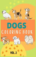 Dogs Coloring Book Vol 2