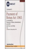 Payment Of Bonus Act 1965