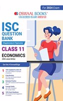 Oswaal ISC Question Bank Class 11 Economics Book (2024 Exam)